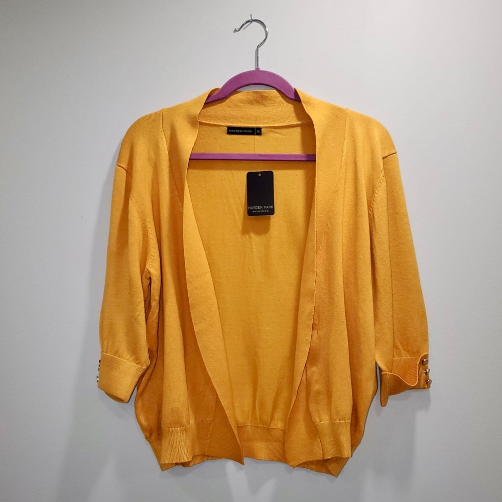 Hayden Park Cardigan XL Gold